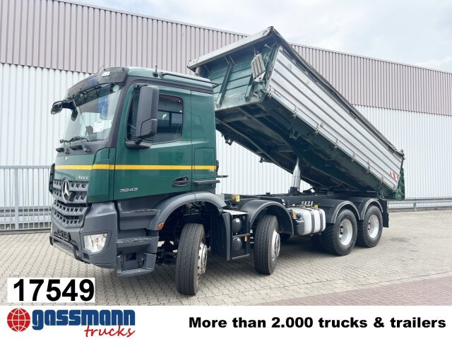 Mercedes-Benz Arocs 3243 K 8x4, Ressenig Thermo Alukipper 3-S - Camion benne: photos 1 Mercedes-Benz Arocs 3243 K 8x4, Ressenig Thermo Alukipper 3-S - Camion benne: photos 1