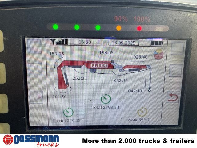 Mercedes-Benz Arocs 3245 L 8x2/6, Kran Fassi F 545 RA 2.26 XE, - Camion plateau, Camion grue: photos 5 Mercedes-Benz Arocs 3245 L 8x2/6, Kran Fassi F 545 RA 2.26 XE, - Camion plateau, Camion grue: photos 5