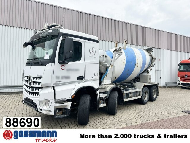Mercedes-Benz Arocs 3251 LB 8x4/4, Betonmischer Liebherr ca. - Camion malaxeur: photos 1 Mercedes-Benz Arocs 3251 LB 8x4/4, Betonmischer Liebherr ca. - Camion malaxeur: photos 1