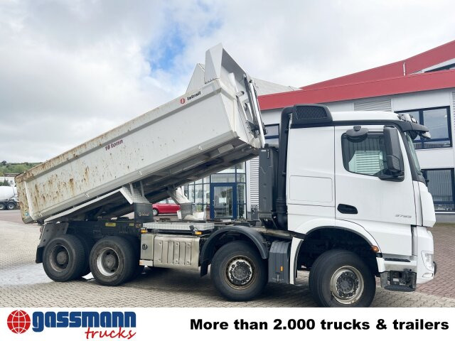 Tombereau Mercedes-Benz Arocs 3253 K 8x4/4, Retarder, Stahlmulde ca.: photos 9