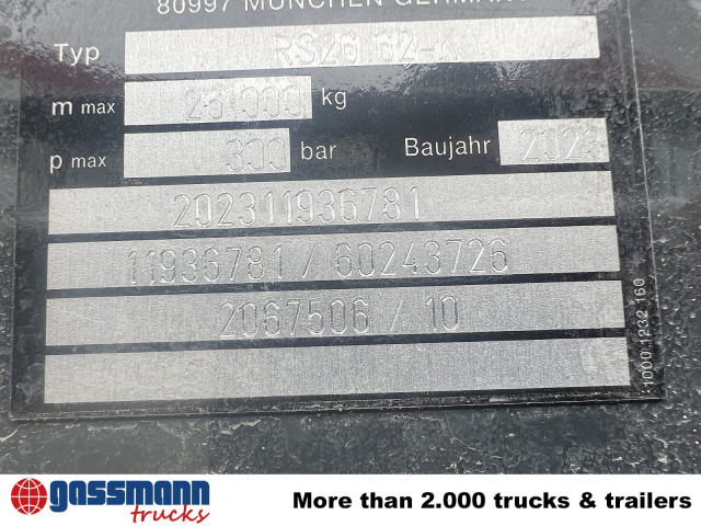 Mercedes-Benz Arocs 4142/48 8x4/4, Grounder, Meiller RS26 - Camion ampliroll: photos 5 Mercedes-Benz Arocs 4142/48 8x4/4, Grounder, Meiller RS26 - Camion ampliroll: photos 5