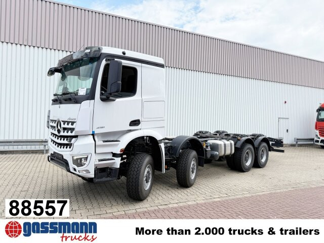 Mercedes-Benz Arocs 4151 AK 8x8/4, Retarder, Navi, - Châssis cabine: photos 1 Mercedes-Benz Arocs 4151 AK 8x8/4, Retarder, Navi, - Châssis cabine: photos 1