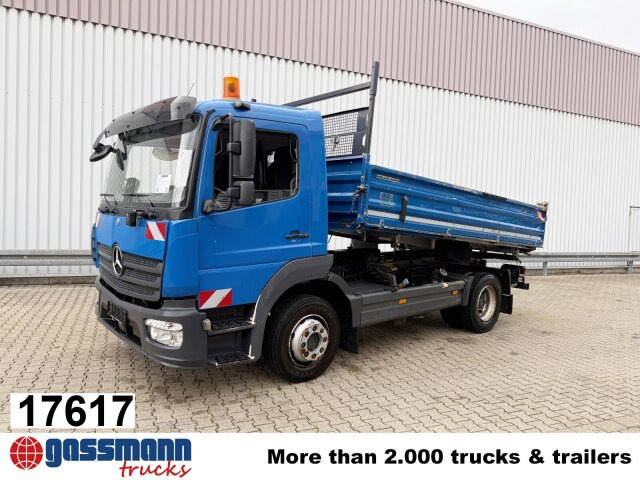 Mercedes-Benz Atego 1224 K 4x2, Meiller 3-S-Kipper 2x AHK Öl - Camion benne: photos 1 Mercedes-Benz Atego 1224 K 4x2, Meiller 3-S-Kipper 2x AHK Öl - Camion benne: photos 1