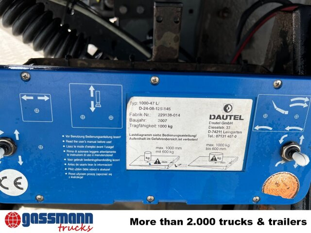 Mercedes-Benz Atego 1224 L, Möbelkoffer, Dautel LBW, 42 cbm - Camion fourgon: photos 2 Mercedes-Benz Atego 1224 L, Möbelkoffer, Dautel LBW, 42 cbm - Camion fourgon: photos 2