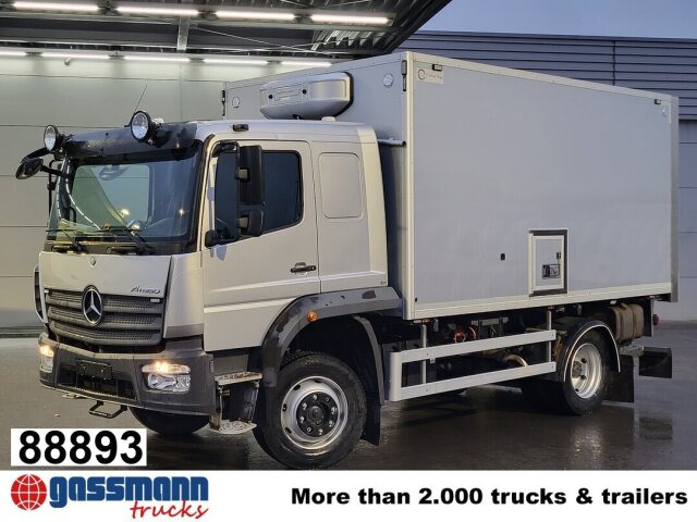 Mercedes-Benz Atego 1330 4x4, Iso-Koffer mit Heizung und LBW - Camion fourgon: photos 1 Mercedes-Benz Atego 1330 4x4, Iso-Koffer mit Heizung und LBW - Camion fourgon: photos 1