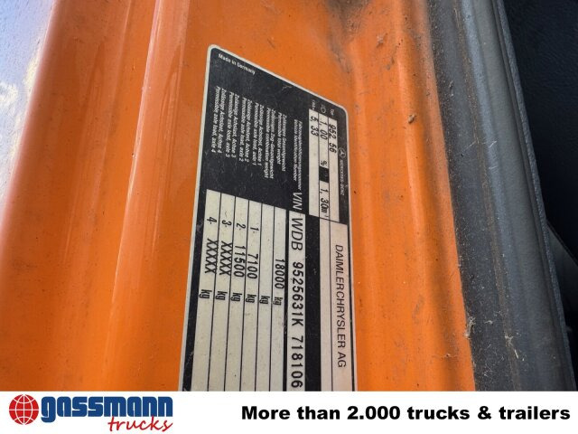 Mercedes-Benz Atego 1828 4x4, Tele-Absetzer, - Camion multibenne: photos 3 Mercedes-Benz Atego 1828 4x4, Tele-Absetzer, - Camion multibenne: photos 3