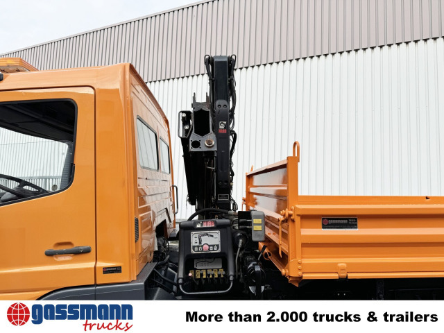 Mercedes-Benz Atego 815 K 4x2 mit Kran Hiab 055 B-1 CL - Camion benne, Camion grue: photos 2 Mercedes-Benz Atego 815 K 4x2 mit Kran Hiab 055 B-1 CL - Camion benne, Camion grue: photos 2