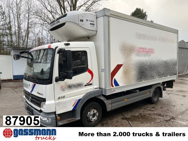 Mercedes-Benz Atego 816 L 4x2, Kühlkoffer, ThermoKing, - Camion frigorifique: photos 1 Mercedes-Benz Atego 816 L 4x2, Kühlkoffer, ThermoKing, - Camion frigorifique: photos 1
