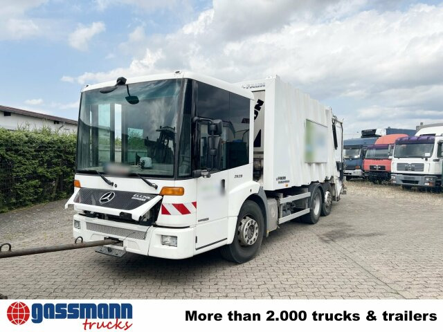 Mercedes-Benz Econic 2629 L/NLA 6x2/4, EEV, Lenkachse, FAUN - Benne à ordures ménagères: photos 2 Mercedes-Benz Econic 2629 L/NLA 6x2/4, EEV, Lenkachse, FAUN - Benne à ordures ménagères: photos 2