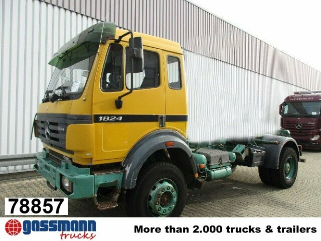 Mercedes-Benz SK 1824 AK 4x4 Chassis - Châssis cabine: photos 1 Mercedes-Benz SK 1824 AK 4x4 Chassis - Châssis cabine: photos 1