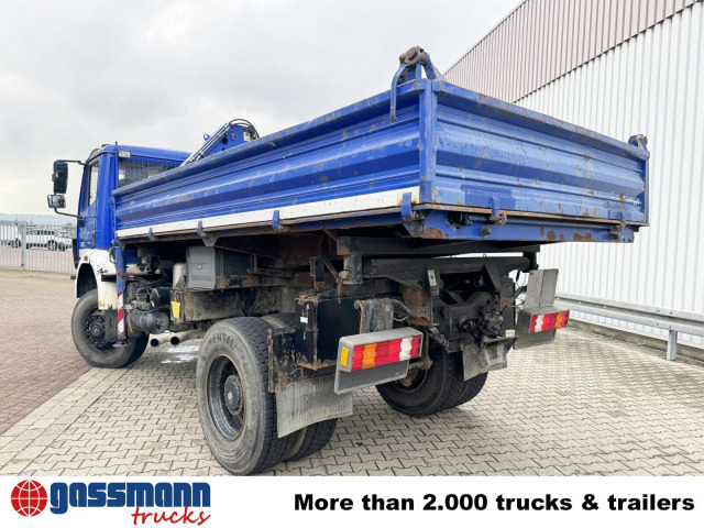 Camion benne, Camion grue Mercedes-Benz SK 1922 AK 4x4 mit Kran Atlas AK 60.1, EX-THW!: photos 12