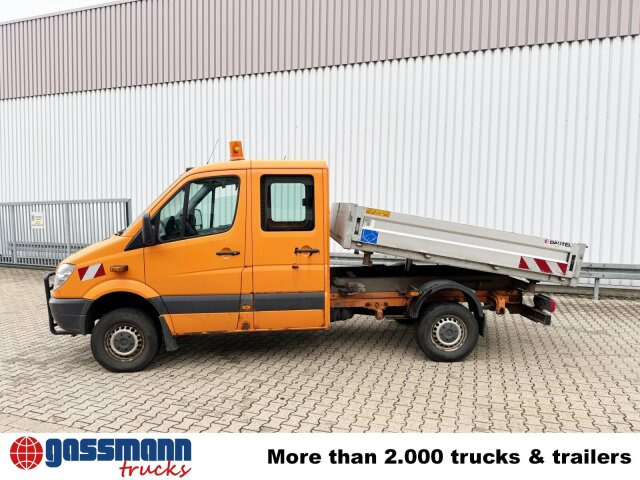 Utilitaire plateau, Utilitaire double cabine Mercedes-Benz Sprinter 313 CDI 4x4 Doka, Kipper, AT-Motor!: photos 13