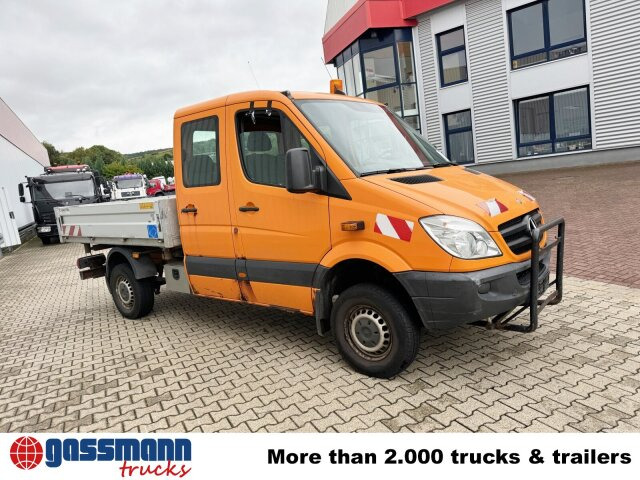 Utilitaire plateau, Utilitaire double cabine Mercedes-Benz Sprinter 313 CDI 4x4 Doka, Kipper, AT-Motor!: photos 9