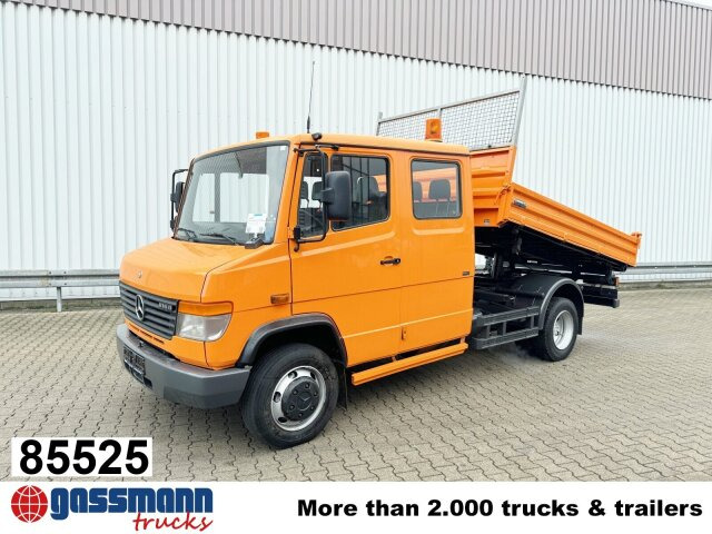 Mercedes-Benz Vario 816 D 4x2 Doka, 2x AHK, Meiller Kipper, - Utilitaire benne, Utilitaire double cabine: photos 1 Mercedes-Benz Vario 816 D 4x2 Doka, 2x AHK, Meiller Kipper, - Utilitaire benne, Utilitaire double cabine: photos 1