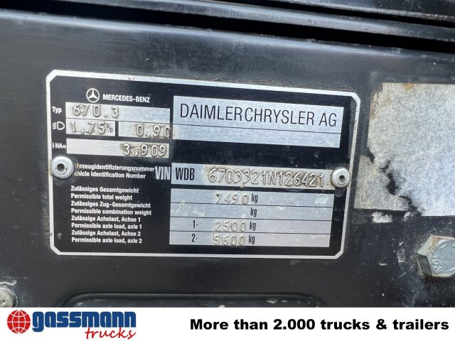 Mercedes-Benz Vario 816 D 4x2 Doka, 2x AHK, Meiller Kipper - Camion benne: photos 5 Mercedes-Benz Vario 816 D 4x2 Doka, 2x AHK, Meiller Kipper - Camion benne: photos 5