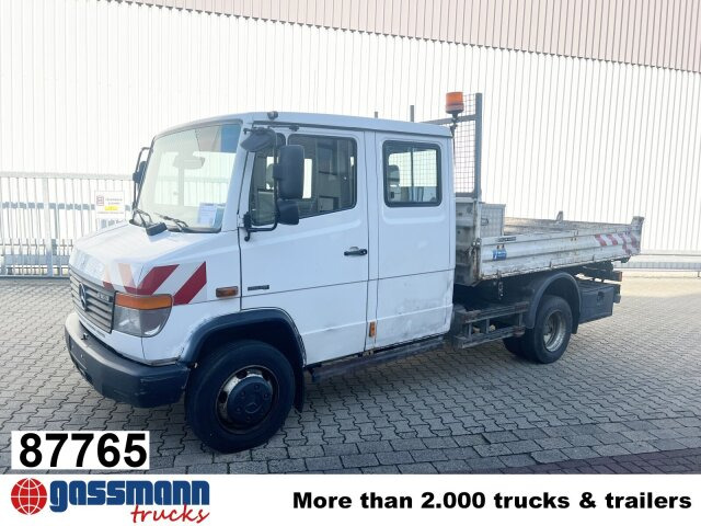 Mercedes-Benz Vario 816 D 4x2 Doka, 2x AHK, Meiller Kipper - Camion benne: photos 1 Mercedes-Benz Vario 816 D 4x2 Doka, 2x AHK, Meiller Kipper - Camion benne: photos 1