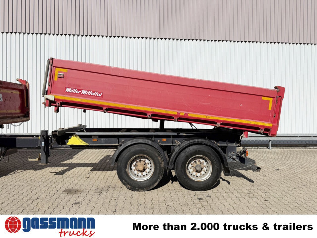 Müller-Mitteltal KA-TA-R 18.0, Alu-Bordwände, ca. 10m³ - Remorque benne: photos 3 Müller-Mitteltal KA-TA-R 18.0, Alu-Bordwände, ca. 10m³ - Remorque benne: photos 3