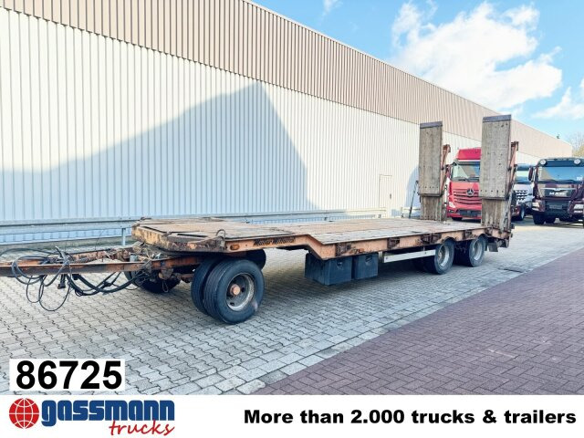 Müller-Mitteltal T 3 Kompakt 30,0, Hydr. Rampen, Verbr. auf 3m - Remorque porte-engin surbaissée: photos 1 Müller-Mitteltal T 3 Kompakt 30,0, Hydr. Rampen, Verbr. auf 3m - Remorque porte-engin surbaissée: photos 1