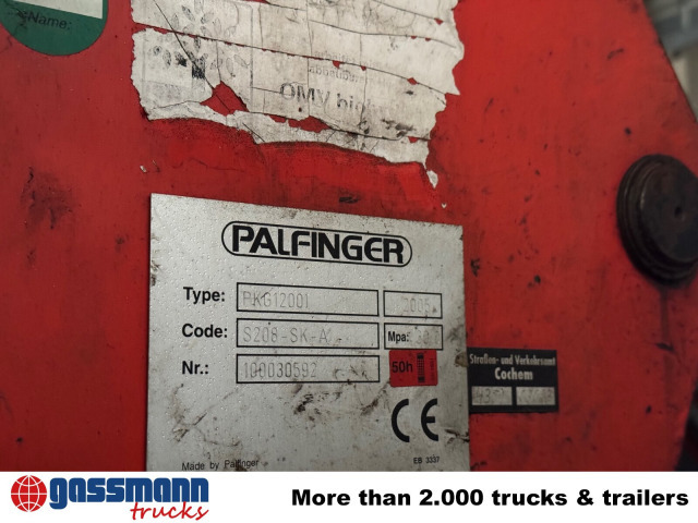 Grue auxiliaire Palfinger PKG 12001 B, Absattelkonsole, Funk: photos 11 Grue auxiliaire Palfinger PKG 12001 B, Absattelkonsole, Funk: photos 11
