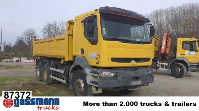 Renault Kerax 380.26 6x4, Bordmatik links - Camion benne: photos 1 Renault Kerax 380.26 6x4, Bordmatik links - Camion benne: photos 1