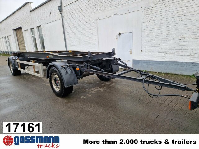 Schmitz Cargobull ACF 18 S, Schlittenabroller bis 7 m Beh. - Remorque ampliroll/ Multibenne: photos 1 Schmitz Cargobull ACF 18 S, Schlittenabroller bis 7 m Beh. - Remorque ampliroll/ Multibenne: photos 1