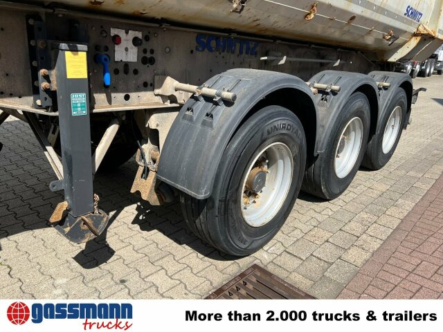 Semi-remorque benne Schmitz Cargobull SKI 24 SL 7.2, Stahlmulde ca. 27m³, Liftachse: photos 10