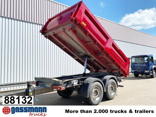 Schmitz Cargobull ZKI 18, Stahlbordwände, ca. 10m³ - Remorque benne: photos 1 Schmitz Cargobull ZKI 18, Stahlbordwände, ca. 10m³ - Remorque benne: photos 1