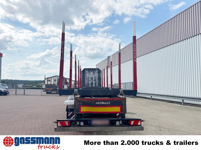 Schwarzmüller 3-Achs Holzauflieger, Liftachse, MEHRFACH - Semi-remorque grumier: photos 4 Schwarzmüller 3-Achs Holzauflieger, Liftachse, MEHRFACH - Semi-remorque grumier: photos 4