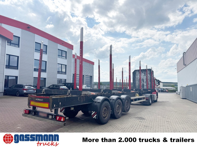 Schwarzmüller 3-Achs Holzauflieger, Liftachse, MEHRFACH - Semi-remorque grumier: photos 5 Schwarzmüller 3-Achs Holzauflieger, Liftachse, MEHRFACH - Semi-remorque grumier: photos 5