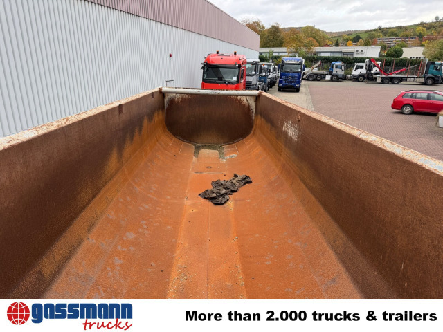 Semi-remorque benne Schwarzmüller HKS 3/E-S1, Liftachse, Stahlmulde, ca. 25m³: photos 8