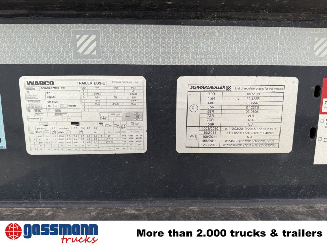Schwarzmüller K-Serie Kippauflieger, Hardoxmulde ca. 24/26m³, - Semi-remorque benne: photos 5 Schwarzmüller K-Serie Kippauflieger, Hardoxmulde ca. 24/26m³, - Semi-remorque benne: photos 5