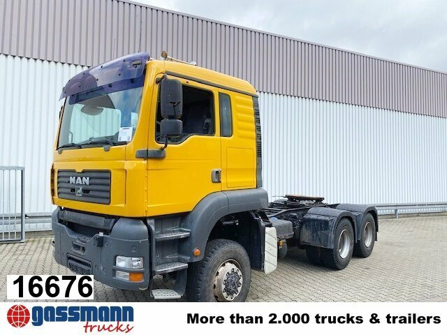 MAN TGA 26.480 6x6 BB, Kipphydraulik - Tracteur routier: photos 1 MAN TGA 26.480 6x6 BB, Kipphydraulik - Tracteur routier: photos 1