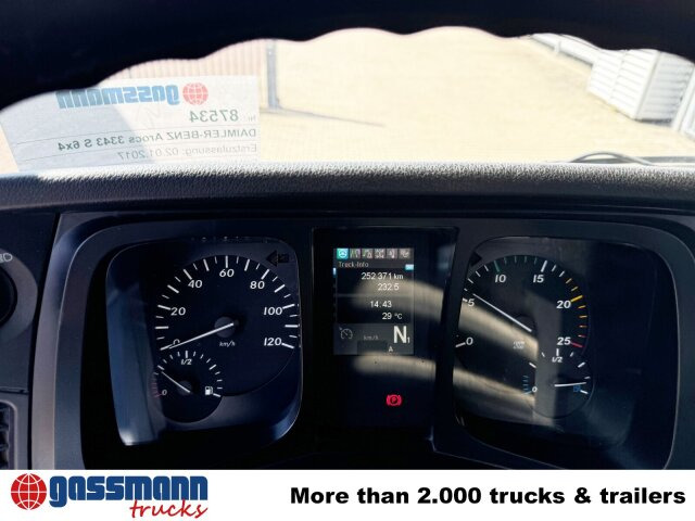 Mercedes-Benz Arocs 3343 S 6x4, Full Steel, 3x Vorhanden! - Tracteur routier: photos 2 Mercedes-Benz Arocs 3343 S 6x4, Full Steel, 3x Vorhanden! - Tracteur routier: photos 2