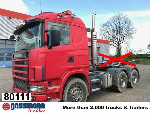 Scania R164 GA6x4NZ 480, Retarder, Hydraulik - Tracteur routier: photos 1 Scania R164 GA6x4NZ 480, Retarder, Hydraulik - Tracteur routier: photos 1