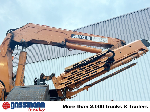 Unimog U400 4x4, Frontzapfwelle, Kipper, Kran MKG HKL - Camion benne, Camion grue: photos 2 Unimog U400 4x4, Frontzapfwelle, Kipper, Kran MKG HKL - Camion benne, Camion grue: photos 2