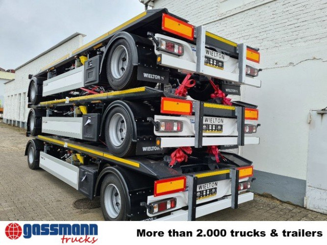 Remorque ampliroll/ Multibenne neuf Wielton PS2P70B Abrollanhänger bis 7,25 m Behälter: photos 7