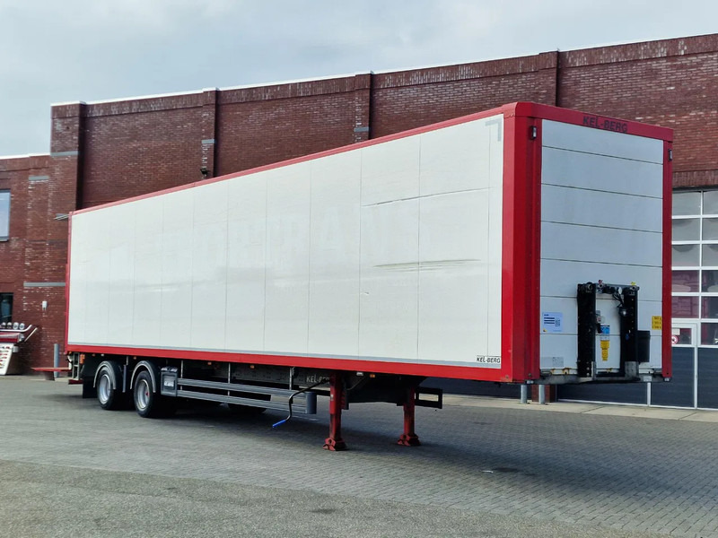 KEL-BERG Box trailer - Zepro loadlift 2.500 KG - Steering axle - Semi-remorque fourgon: photos 1 KEL-BERG Box trailer - Zepro loadlift 2.500 KG - Steering axle - Semi-remorque fourgon: photos 1