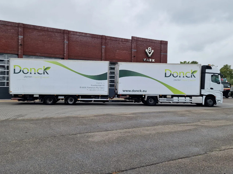 Camion fourgon Mercedes-Benz Actros 1942 4x2 - Box with Loadlift - Full air + Pacton Trailer Loadlift - Heating system: photos 9 Camion fourgon Mercedes-Benz Actros 1942 4x2 - Box with Loadlift - Full air + Pacton Trailer Loadlift - Heating system: photos 9