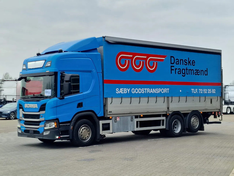 Scania P450 Highline 6x2*4 - Zepro loadlift - Steering axle - 5.15 WB - Full air - - Camion à rideaux coulissants: photos 3 Scania P450 Highline 6x2*4 - Zepro loadlift - Steering axle - 5.15 WB - Full air - - Camion à rideaux coulissants: photos 3