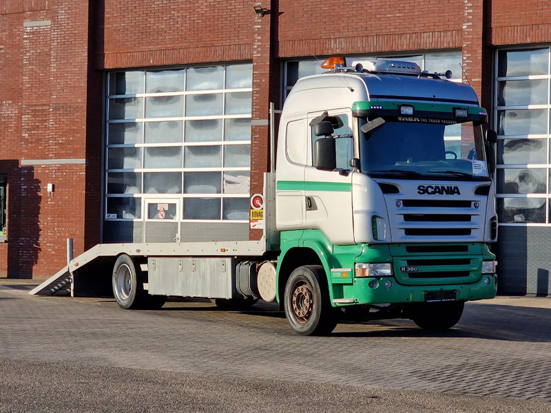 Scania R380 4x2 - Car transport / Flatbed - Ramp - Full air - Night clima - Camion porte-voitures: photos 2 Scania R380 4x2 - Car transport / Flatbed - Ramp - Full air - Night clima - Camion porte-voitures: photos 2