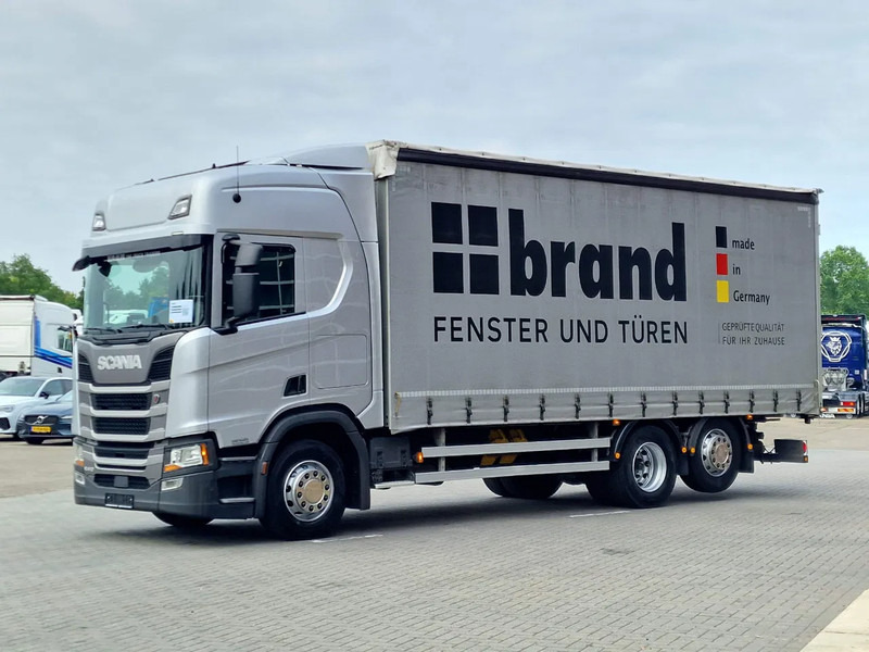 Scania R410 Highline 6x2 - Curtain sider - Retarder - Night clima - Forklift connection - Camion à rideaux coulissants: photos 3 Scania R410 Highline 6x2 - Curtain sider - Retarder - Night clima - Forklift connection - Camion à rideaux coulissants: photos 3