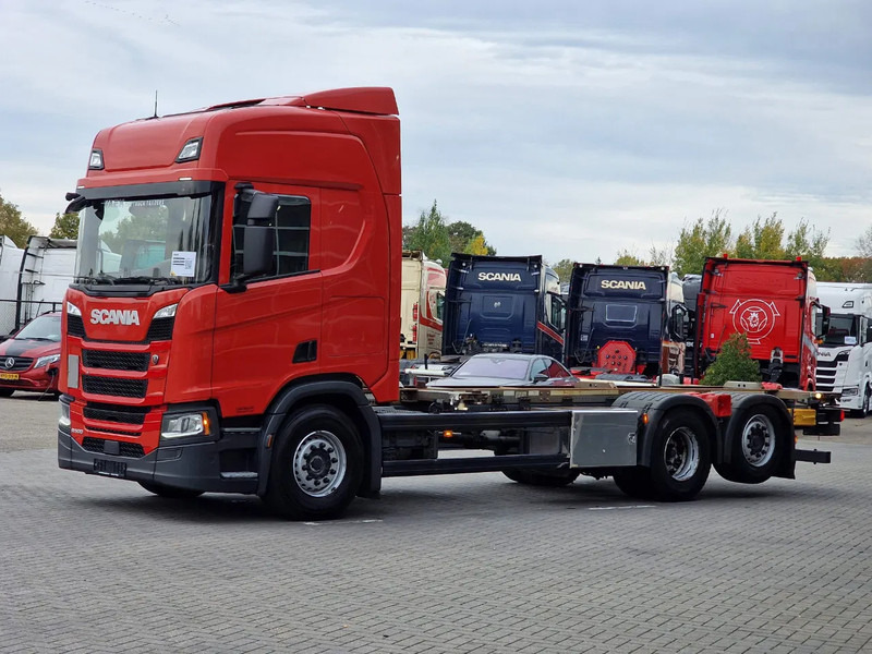 Scania R500 NGS 6x2 - BDF - Retarder - 4.95 WB - Full air - Fridge - Navi - Led - Camion porte-conteneur/ Caisse mobile: photos 3 Scania R500 NGS 6x2 - BDF - Retarder - 4.95 WB - Full air - Fridge - Navi - Led - Camion porte-conteneur/ Caisse mobile: photos 3