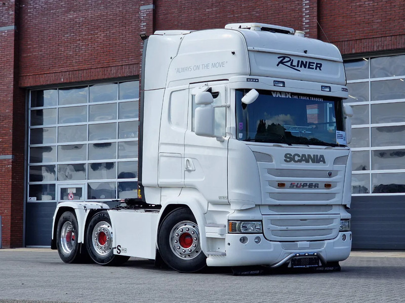 Scania R490 Topline 6x2/4 - Retarder - Night clima - Leather - Full air - Alloy wheels - Tracteur routier: photos 2 Scania R490 Topline 6x2/4 - Retarder - Night clima - Leather - Full air - Alloy wheels - Tracteur routier: photos 2