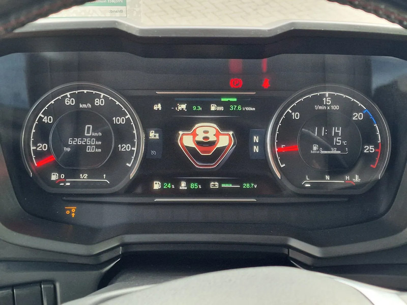 Tracteur routier Scania R520 V8 NGS Highline 6x2 - PTO/Hydraulic - Full air - 2.95 WB - Navi - Fridge - Sliding 5th wheel: photos 13