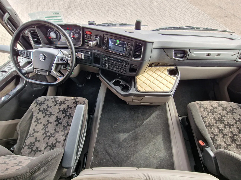 Tracteur routier Scania R520 V8 NGS Highline 6x2 - PTO/Hydraulic - Full air - 2.95 WB - Navi - Fridge - Sliding 5th wheel: photos 12