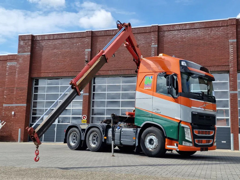 Volvo FH 13.500 6x4 - HMF 1153 K2 crane kran grua - Hydraulic - Lift axle - Euro 6 - Tracteur routier: photos 2 Volvo FH 13.500 6x4 - HMF 1153 K2 crane kran grua - Hydraulic - Lift axle - Euro 6 - Tracteur routier: photos 2