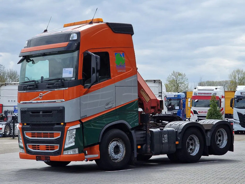 Volvo FH 13.500 6x4 - HMF 1153 K2 crane kran grua - Hydraulic - Lift axle - Euro 6 - Tracteur routier: photos 5 Volvo FH 13.500 6x4 - HMF 1153 K2 crane kran grua - Hydraulic - Lift axle - Euro 6 - Tracteur routier: photos 5