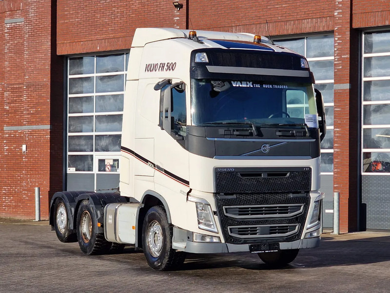 Volvo FH 13.500 Globetrotter 6x2 - PTO/Hydraulic - Steel/Air - Euro 6 - Fridge - Tracteur routier: photos 1 Volvo FH 13.500 Globetrotter 6x2 - PTO/Hydraulic - Steel/Air - Euro 6 - Fridge - Tracteur routier: photos 1