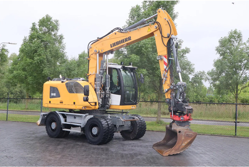 Pelle sur pneus Liebherr A916 LITRONIC | ROTOTILT | BUCKET | DOZERBLADE: photos 5