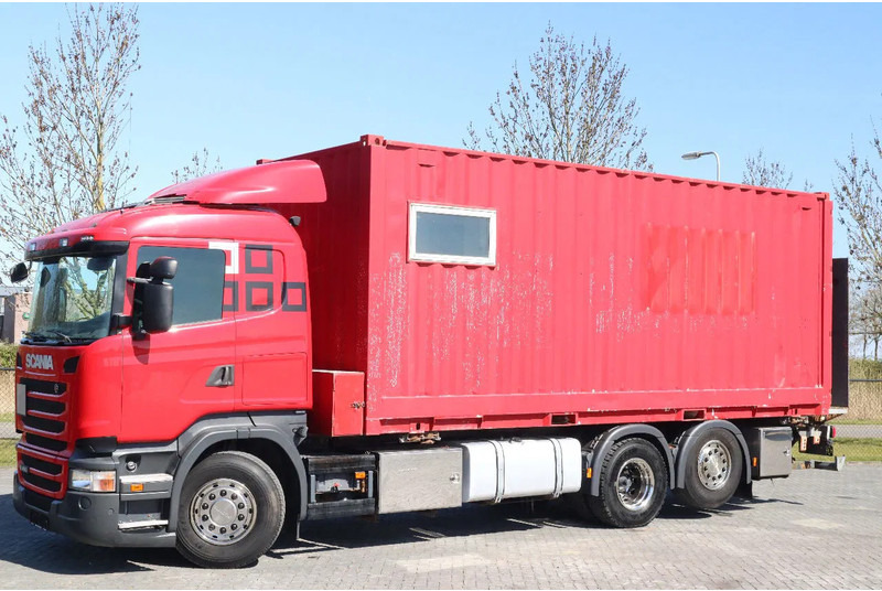 Scania R490 | 6X2 | RETARDER | BDF | MOBILE WORKSHOP | WERKSTATT - Camion fourgon: photos 1 Scania R490 | 6X2 | RETARDER | BDF | MOBILE WORKSHOP | WERKSTATT - Camion fourgon: photos 1